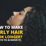 How to Make Curly Hair Look Longer