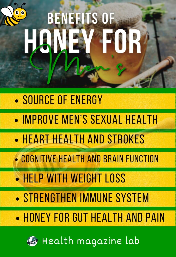 Benefits of drinking honey for men