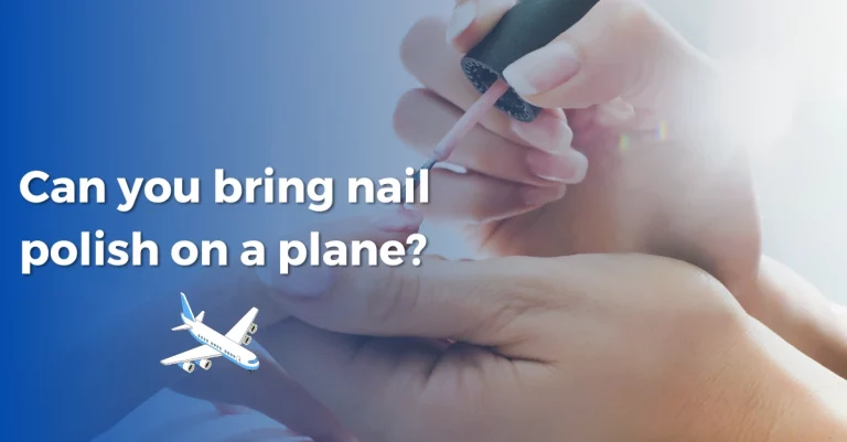 Can you bring nail polish on a plane