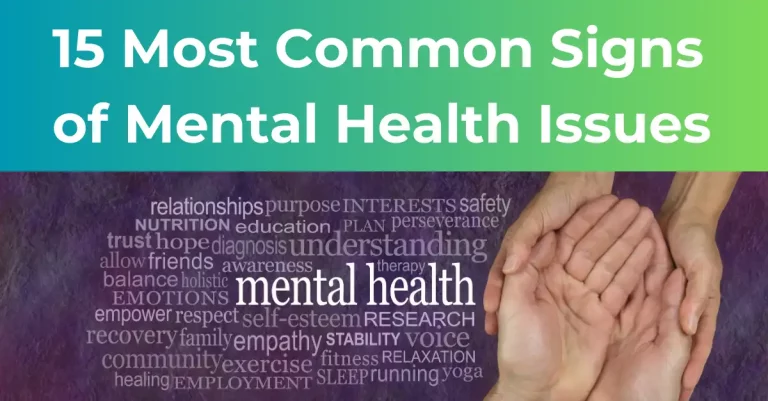 Common Signs of Mental Health Issues
