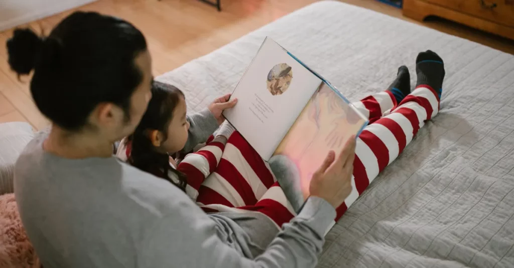 parent-and-child-reading-a-childrens-book-together